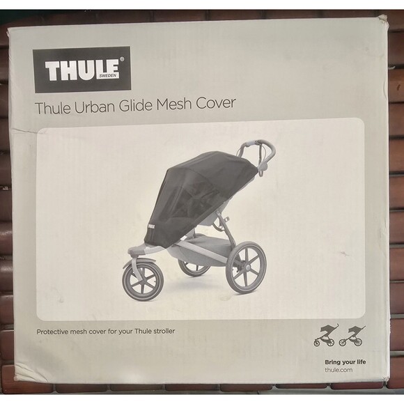 Thule Urban Glide Mesh Cover Single Stroller Black 20110715 Open Box - Picture 1 of 3
